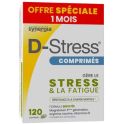 Synergia D-Stress 120 Comprimés – Gestion du stress et fatigue réduction