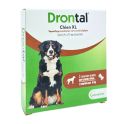 Drontal Chien XL - Vermifuge vers ronds et plats - 2 comprimés sécables