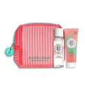 Roger&Gallet Trousse Fleur de Figuier Eau Parfumée Bienfaisante 30ml + Gel Douche 50ml - Rituel ensoleillé et relaxant