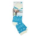 AirPlus Aloe Cabin Socks Chaussettes Hydratantes Femme Bleu Cœur  - 35-41