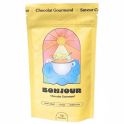 Bonjour Saveur Chocolat Gourmand 90g/15 Portions - Boisson bien-être en poudre, complément alimentaire