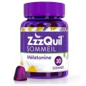 ZzzQuil 30 Gummies Arôme Fruits des Bois - Complément alimentaire pour le sommeil, aide à s'endormir vite