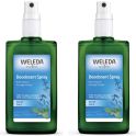 Weleda Déodorant Spray à la Sauge Lot de 2 x 100ml – Fraîcheur aromatique et tonicité