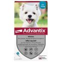 Elanco Advantix Antiparasitaire Petit Chien 4 à 10 kg - 4 pipettes