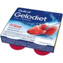 Delical Gelodiet Eau Gélifiée Fraise 4x120g – Hydratation et déglutition