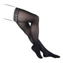Thuasne Venoflex Fantaisie Ogee C2 Bas-Cuisses de Contention Long – Style géométrique