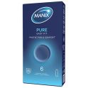 Manix Pure Easy Fit - 6 préservatifs - Sensation naturelle