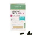 Biocyte KERATINE FORTE 500 MG 120 gélules soit 20 jours offerts - Prévient la chute des cheveux et renforce la résistance