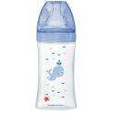 Dodie Biberon Tétine Plate Anti-Coliques 0-6 mois 270ml - Débit 2