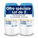 Etiaxil Anti-transpirant Protection 48h Peaux Sensibles Roll-on - Lot de 2 x 50ml