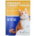 Clément Thékan Seresikan Collier médicamenteux Chats - Traitement et prévention des infestations par les puces et les tiques