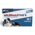 ELANCO MilbemaxTab Chiens de plus de 5 kg - Boîte de 2 comprimés