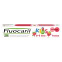 Fluocaril Dentifrice Kids 0-6 ans Gel fraise Bi-Fluoré 100mg 75ml - Renforcement de l'émail et protection contre les caries
