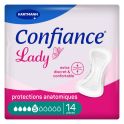 Confiance Lady Pads 5 Gouttes - 14 protections - Protège-slips féminins ultra-discrets
