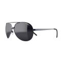 Loubsol Marty Lunettes de Soleil Homme Style Moderne Argent