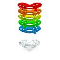 Clipp Tétine de Sevrage + 5 collerettes - Sevrage pour arrêt progressif - Brille dans le noir