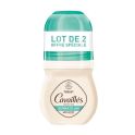 Cavaillès Dermato Déodorant Anti-Odeurs 48H Roll-on - Lot de 2 x 50ml