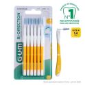 GUM Bi-Direction Brossette Interdentaire Taille 4 1.4 mm 6 unités - Hygiène bucco-dentaire quotidienne