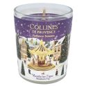 Collines de Provence Bougie Parfumée Mandarine Figue 75g – Ambiance lumineuse
