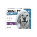 Frontline Spot-On Antiparasitaire Chien L de 20 à 40 kg - 3 Pipettes