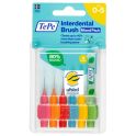 TePe Brossettes Interdentaires Assortiment - Taille 0 à 5 - 6 Brossettes Interdentaires - Nettoyage précis et hygiène complète