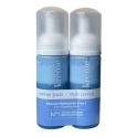 Krème Mousse Nettoyante 2-en-1 Bio Nettoie & Démaquille Tous Types de Peaux - 2 x 150ml