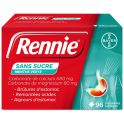 Rennie Sans Sucre Menthe Verte 96 Comprimés à croquer