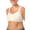 Amoena Tiana sans armatures 110 B - Ivoire - Soutien-gorge post-opératoire doux avec poches pour prothèses