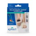 Epitact Orthèse Corrective Hallux Valgus Double à l'Épithélium Pied Gauche - Taille S