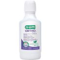 GUM Ortho Bain de Bouche Anti-Plaque Fluoré 300ml – Protection et soin orthodontique