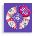 Roger & Gallet Coffret Trio Savons Bienfaisants + Boîte à Savon OFFERTE - Fleur de Figuier, Gingembre Rouge et Rose