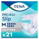 TENA Slip Ultima Proskin - Taille M - 21 Protections - Fuites Urinaires Fortes à Très Fortes