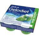 Delical Gelodiet Eau Gélifiée Édulcorée Menthe 4x120g – Hydratation et déglutition