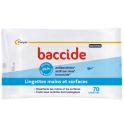 Baccide Lingettes Désinfectantes Mains et Surfaces - 70 Lingettes - Protection et hygiène au quotidien