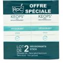 Keops déodorant stick peau normale 24h - Offre spéciale 2x40ml