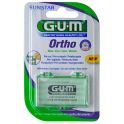 GUM Ortho Cire Orthodontique - 1 boîte de 5 bandes - Protection pour appareils dentaires