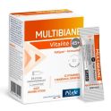 PiLeJe Multibiane Vitalité 45+ 14 sticks – Complexe Multivitamines, Minéraux et Ginseng