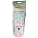 Airplus Aloe Cabin Socks Chaussettes Hydratantes - Bleu Motif Lama - Pointure 35-41