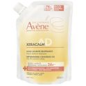 Avène XeraCalm A.D Huile Lavante Relipidante - Eco recharge 400 ml – nettoyage apaisant anti-démangeaisons