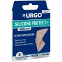 Urgo Silicone Protect + -  8 Pansements prédécoupés format médium - Tenue 48h