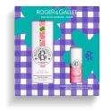Roger & Gallet Coffret Eau Parfumée Fleur de Figuier 100ml et Parfum Solide Rose 5g