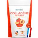 Nutri&Co Collagène Marin Type I, II & III + Vitamine C Goût Pêche - 180g