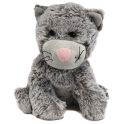 Soframar Warmies Peluche Bouillotte Déhoussable Chat Gris Douce & Apaisante