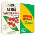 Arkopharma Azinc BIO Acérola 1000 Vitamine C - 2x30 comprimés - Booste l’énergie et renforce les défenses naturelles