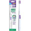 Gum Sonic Ortho Brosse à Dents Électrique à Pile - 1 pièce - Spéciale appareil dentaire