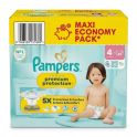 Pampers Premium Protection Taille 4 de 9 à 14kg - Maxi Economy Pack 92 Couches – Confort et protection