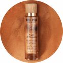 Hei Poa Huile Sèche Nacrée Trésor de Polynésie 50ml - Nutrition scintillante et reflets dorés corps et cheveux