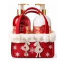 Vivian Gray Coffret Red Christmas Savon Crème et Lotion Mains 2 x 250 ml - Soin des mains vanille et santal
