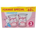 Guigoz Optipro Croissance Lait 3ème Âge Dès 12 Mois BiPack 2x780g Format Spécial la 2e boîte à - 60% – Développement et immunité