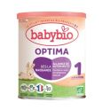 Babybio Optima 1er âge 400 g (0 à 6 mois) Lait pour nourrissons, sans huile de palme et fabriqué en France